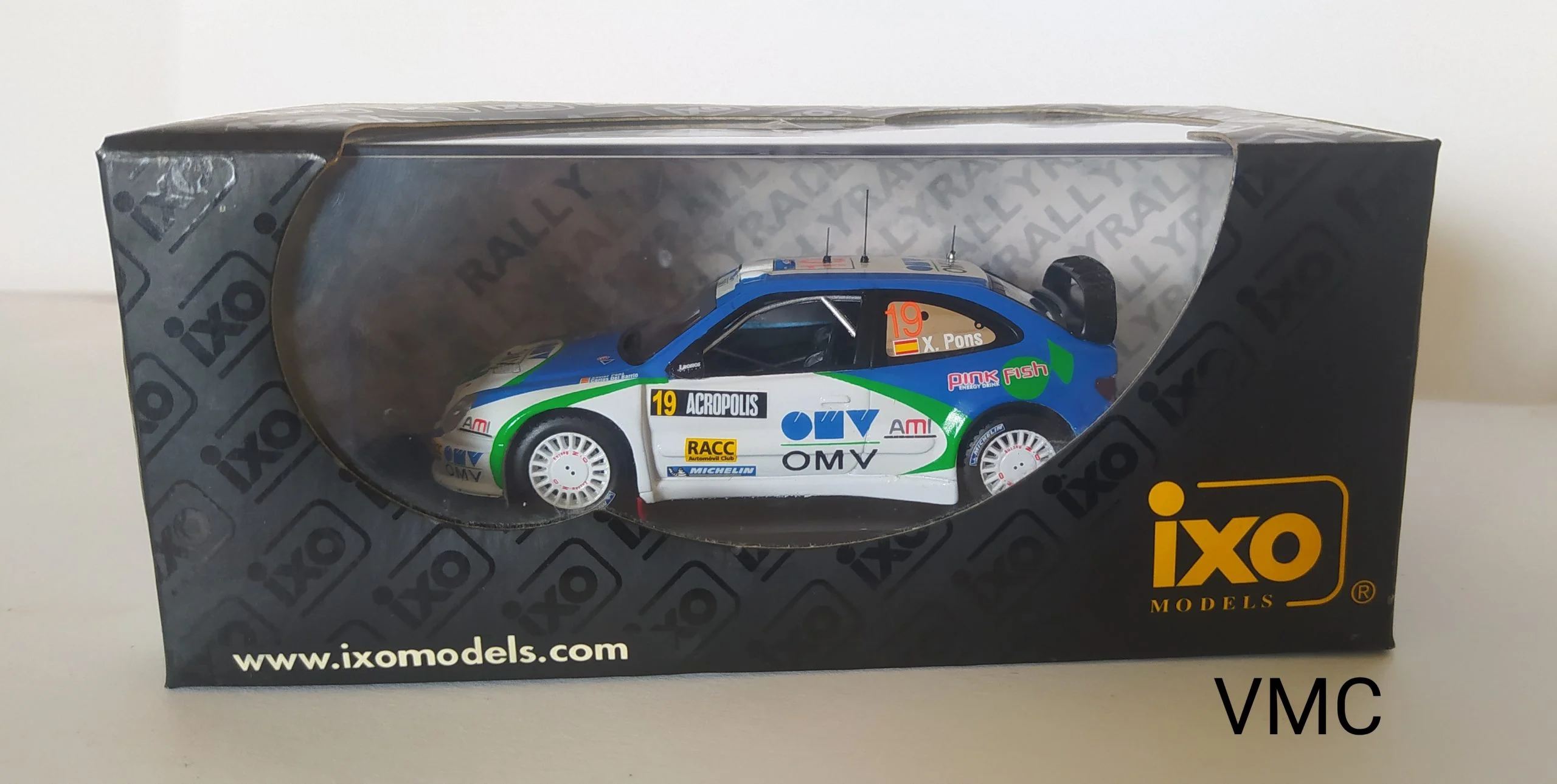 CITROEN XSARA WRC #19 RALLY ACROPOLIS 2005 X.PONS-C.DEL BARRIO 1/43 IXO