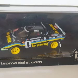 LANCIA STRATOS HF#4 B.DARNICHE-A.MAHE RALLY MONTE CARLO 1981 1/43 IXO