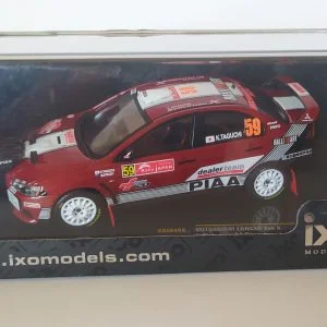 MITSUBISHI LANCER EVO X K.TAGUCHI-M.STACEY RALLY JAPAN 2008 1/43 IXO