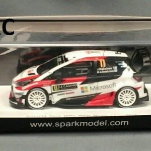 toyota yaris wrc rallye monte carlo 2017 1/43