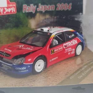 CITROEN XSARA WRC #3 S.LOEB/D.ELENA rallye du japon 2004 1/43 VITESSE