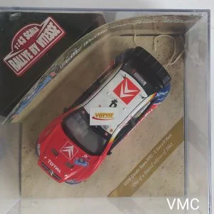 CITROEN XSARA WRC #4 C.SAINZ/M.MARTI RALLY ITALIA SARDINIA 2004 1/43 VITESSE CREATE FOR MINIATURE LIMITED EDITION CERTIFICATE