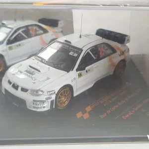 SUBARU IMPREZA WRC07 #22 G.JONES/C.JENKINS TOUR DE CORSE-RALLY DE FRANCE 2008 1/43 VITESSE CREATE FOR MINIATURE LIMITED EDITION CERTIFICATE