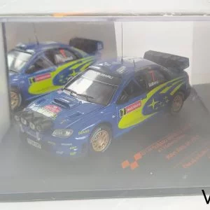 SUBARU IMPREZA WRC07 #7 P.SOLBERG/P.MILLS 2007 1/43 VITESSE CREATE FOR MINIATURE LIMITED EDITION CERTIFICATE