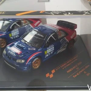 SUBARU IMPREZA WRC07 BABINI/BERNACCHINI rallye monte carlo 2009 1/43 VITESSE CREATE FOR MINIATURE LIMITED EDITION CERTIFICATE