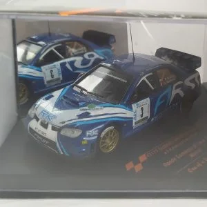SUBARU IMPREZA WRC07 #3 R.KUBICA/G.MANFREDI RONDE GOMITOLA DI LANA 2012 WINNER 1/43 VITESSE CREATE FOR MINIATURE LIMITED EDITION CERTIFICATE