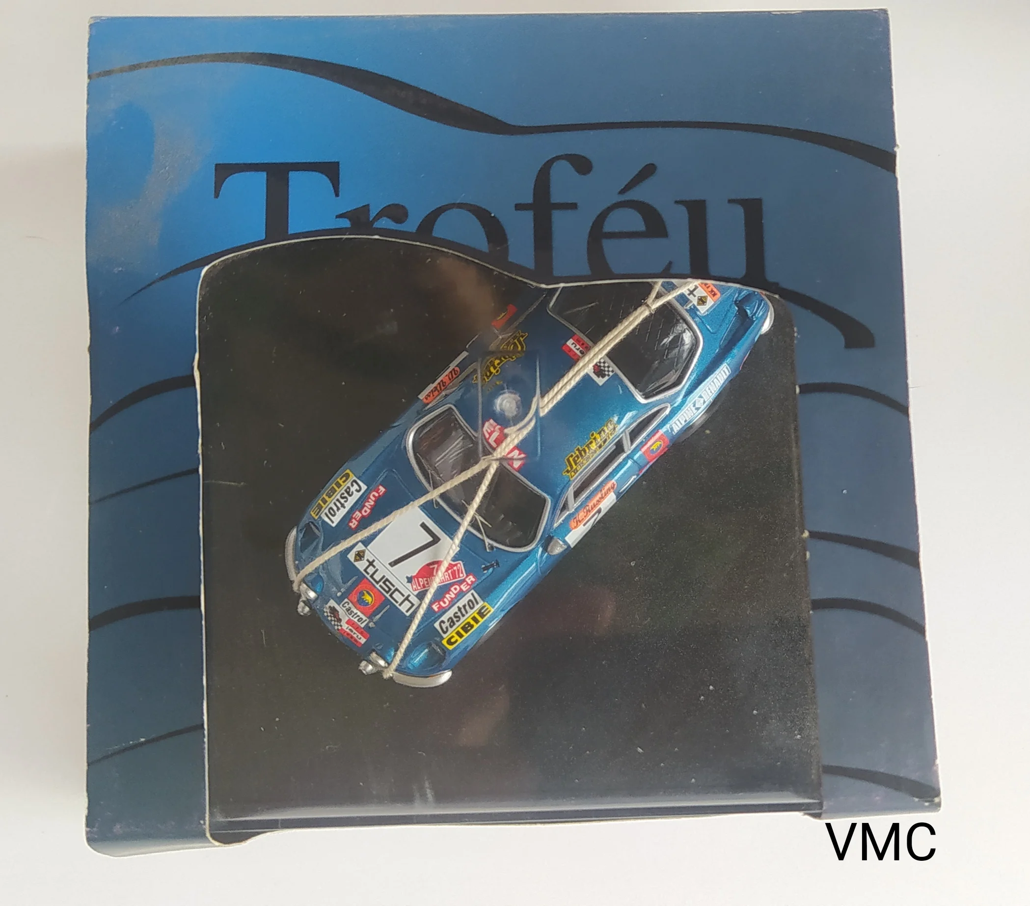 RENAULT ALPINE A110 #7 K.RUSSLING/W.WEISS REALLY AUSTRIAN ALPINE 72 1/43 TROFEU – Image 2