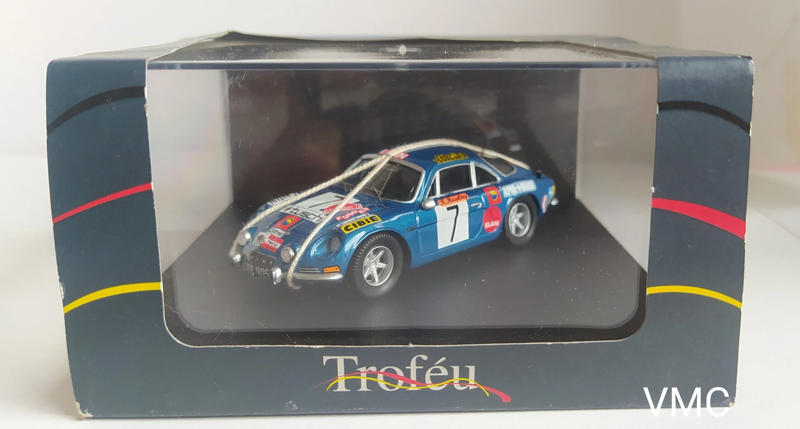 RENAULT ALPINE A110 #7 K.RUSSLING/W.WEISS REALLY AUSTRIAN ALPINE 72 1/43 TROFEU