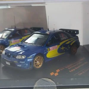SUBARU IMPREZA WRC07 #5 P.SOLBERG-P.MILLS RALLY MONTE CARLO 2008 1/43 VITESSE CREATE FOR MINIATURE LIMITED EDITION CERTIFICATE