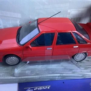 RENAULT 21 2L TURBO 1988 MK1 ROUGE 1/18 SOLIDO
