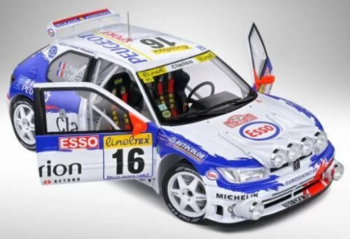 Peugeot 306 Maxi Panizzi Monte Carlo 1992 1/18 S1808303 SOLIDO