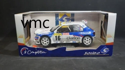 Peugeot 306 Maxi Panizzi rallye Monte Carlo 1998 1/18 S1808303 SOLIDO