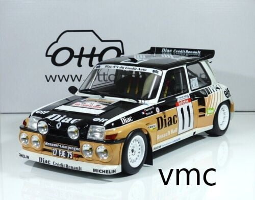 RENAULT 5 MAXI TURBO tour de corse 1986 CHATRIOT PERIN OTTOMOBILE G063 1/12