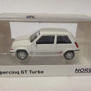Renault 5 GT Turbo Blanche Phase II 1988 NOREV Jet Car 1/43 510538