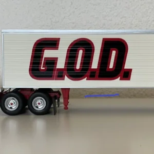 CHEVROLET BISON G O D GUARANTEED OVERNIGHT DELIVERY 1/43 semi remorque americain CAMION 1/43