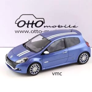 Renault Clio 3 Rs Gordini Bleu 2012 1:18 OTTO OT972