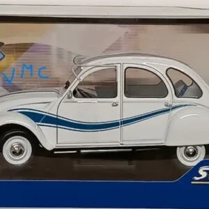 Citroen 2Cv 6 France 3 Blanc 1983 1/18 Solido S1850011