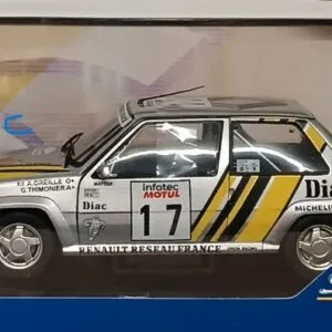 Renault R5 Gt Turbo #17 Rallye Tour De Corse 1989 pilote Oreille 1/18 solido SL1810005