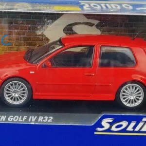 VOLKSWAGEN GOLF IV R32 rouge 2003 1/43 solido