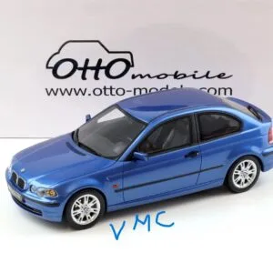 BMW E46 318 TI COMPACT 2002 otto bleu estoril 1/18