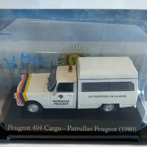 Peugeot 404 Cargo de 1980 au 1/43 Patrouilles peugeot assistance